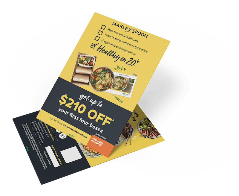 Marley Spoon scales customer acquisition in Australia with 3.6M flyers distributed hero