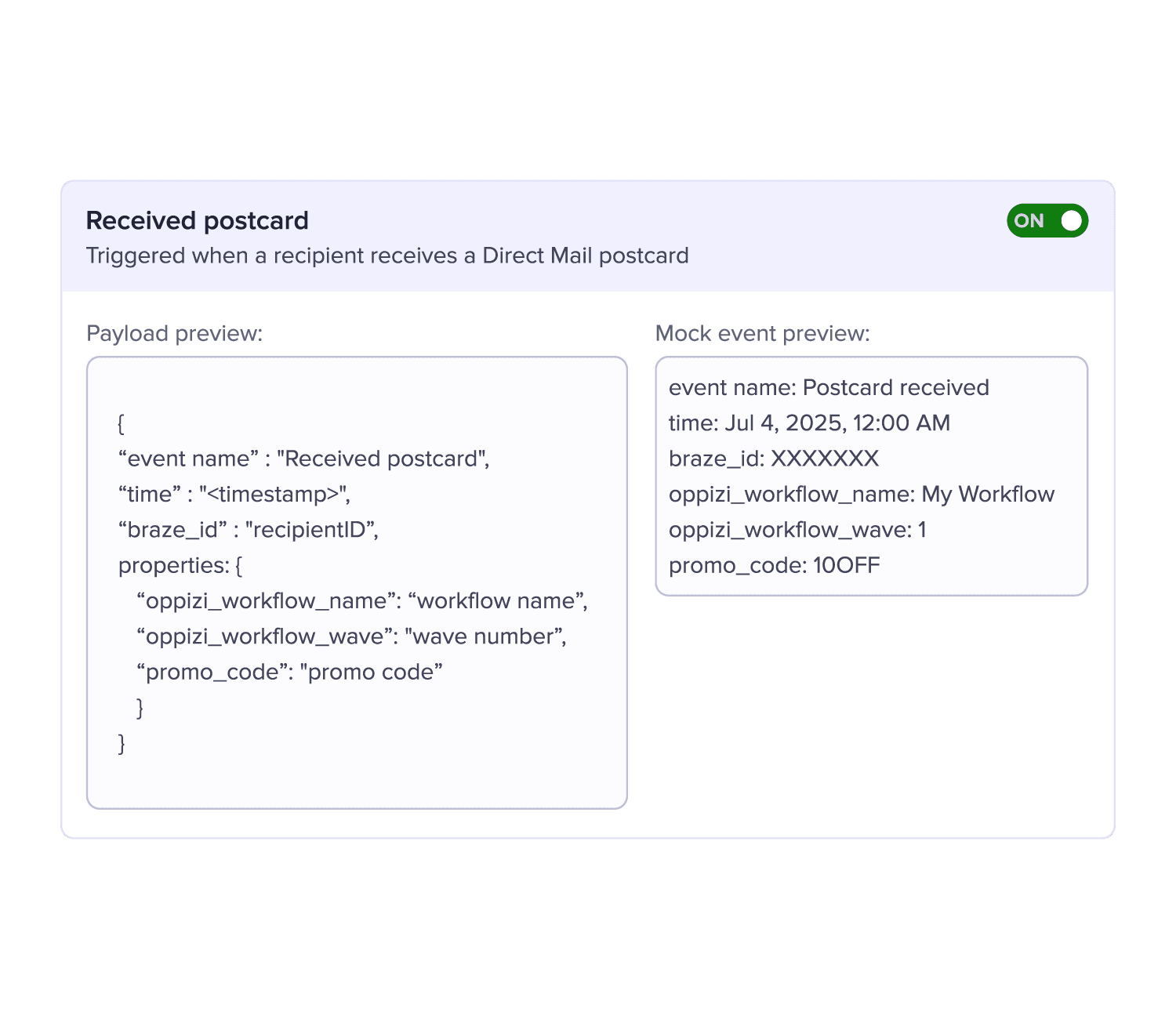 Event-based campaigns