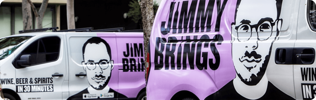 How Jimmy Brings gained 1,600 new customers via door drop flyering campaigns card