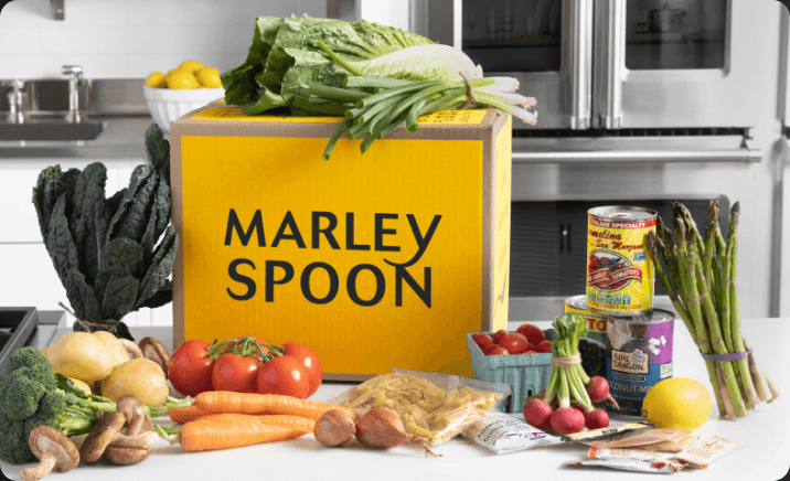 Marley Spoon meal-kit box