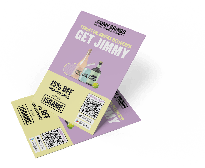How Jimmy Brings gained 1,600 new customers via door drop flyering campaigns hero