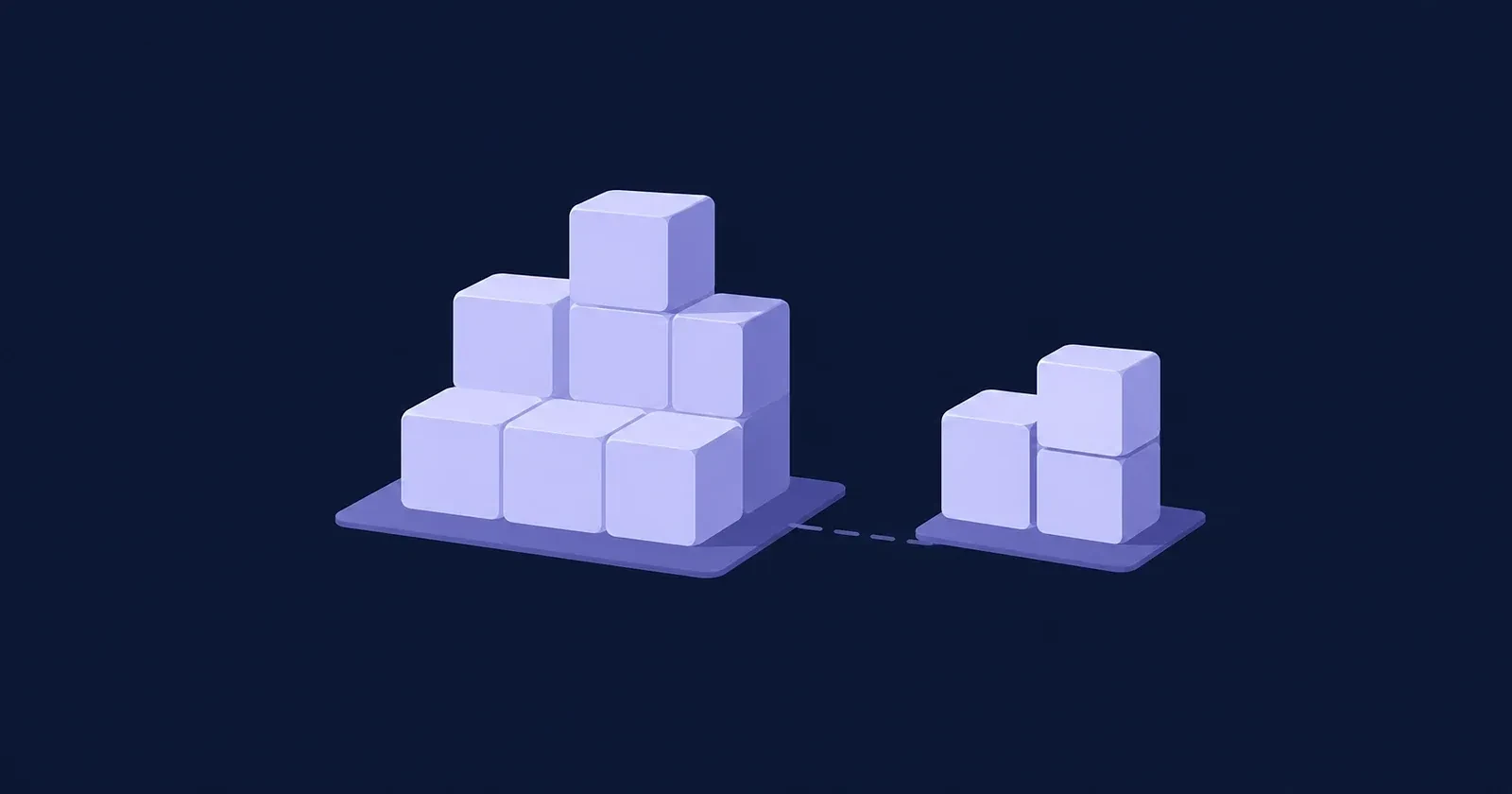 Illustration of a separated box representing marketing left outside the growth stack